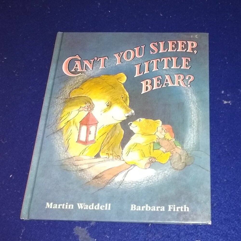 Can you Sleep Little Bear by Martin Waddell 1988 HC Vintage